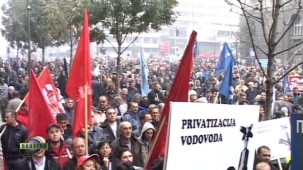 Protest zaposlenih u komunalnim sistemima Srbije